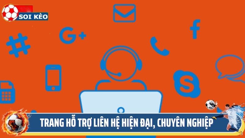 Trang soi kèo hỗ trợ liên hệ hiện đại, chuyên nghiệp